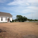 Church and Cemetery parking area